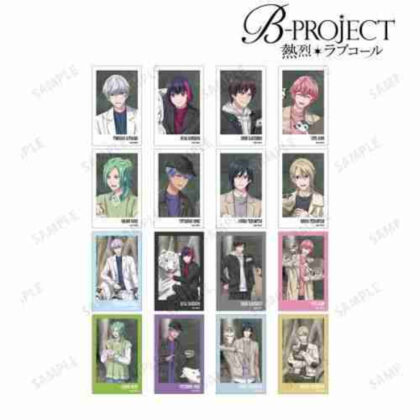 B-PROJECT -熱烈*ラブコール- 描き下ろし 動物とのふれあいVer. トレーディング インスタントカメラ風イラ (B-PROJECT - 熱情 *Love Call - 原廠插畫 與動物互動 即時相機風格插畫 Ver.)