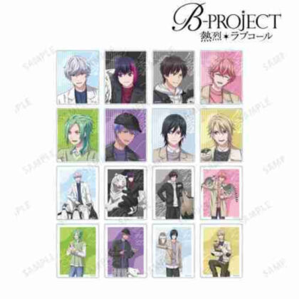 B-PROJECT -熱烈*ラブコール- 描き下ろし 動物とのふれあいVer. トレーディング アクリルカード (B-PROJECT - 熱情的愛的呼喚 - 原始插畫與動物互動壓克力卡Ver.)