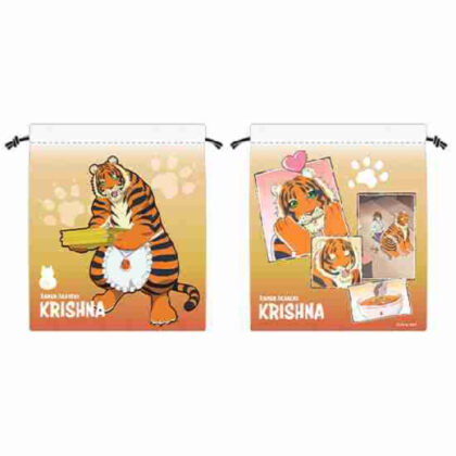 Ramen Red Cat Purse Krishna (ラーメン赤猫 巾着 クリシュナ)