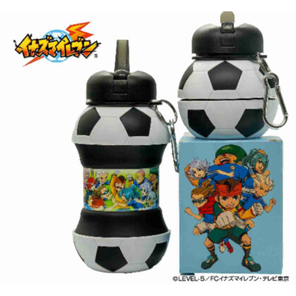Foldable silicone bottle Inazuma Eleven Edition Inazuma Japan Ver. (折りたたみ式シリコンボトル イナズマイレブンEdition イナズマジャパンVer.)
