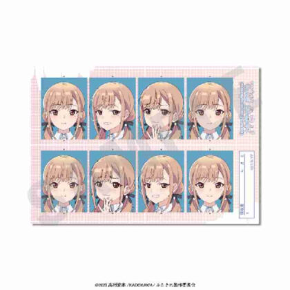 Love is indivisible with twins ID photo style sticker Naori Jinguji (恋は双子で割り切れない 証明写真風ステッカー神宮寺那織)