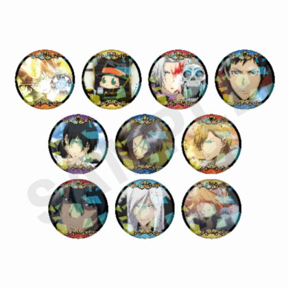 家庭教師ヒットマンREBORN! -favorite series- キラキラトレーディング缶バッジ (家庭教師殺手 REBORN! - 最喜歡的系列 - Kirakira 貿易罐徽章)