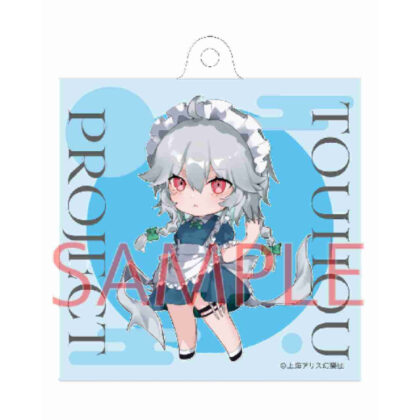 Touhou Project Sakuya Izayoi Nochi Acrylic Keychain (東方Project 十六夜咲夜 ノチ アクリルキーホルダー)