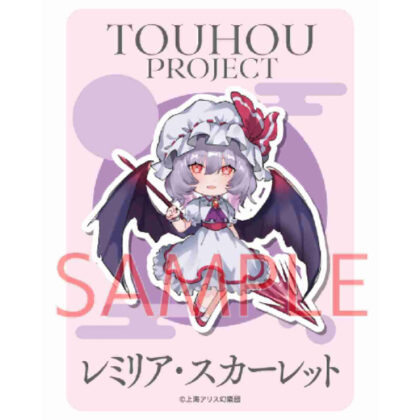 Touhou Project Remilia Scarlet Nochi Sticker (東方Project レミリア・スカーレット ノチ ステッカー)
