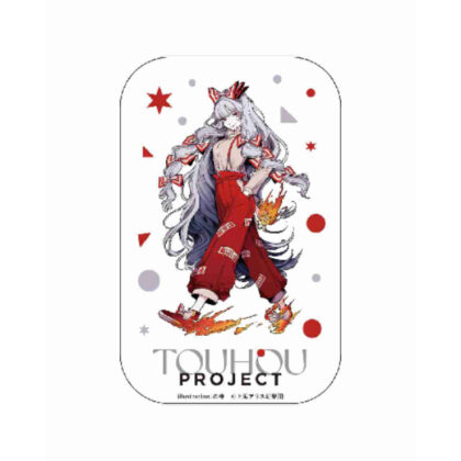 東方Project 缶バッジ 藤原妹紅 の寺 (東方Project 藤原妹之寺徽章)