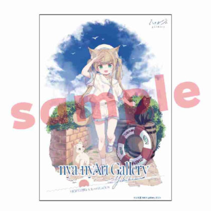 しま原個展 nya-nyArt Gallery in Yokohamaアクリルプレート 1 (島原個展 nya-nyArt Gallery in 橫濱 壓克力板 1)