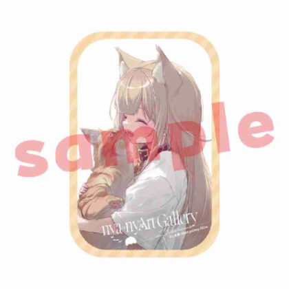 しま原個展 nya-nyArt Gallery in Yokohama缶バッジ 2 (島原個展 nya-ny橫濱美術館 Can Badge 2)