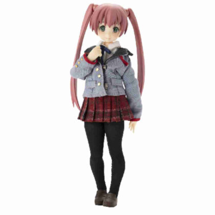 カスタムリリィ TYPE-C ヘッドパーツセット 紅藤色 (訂製Lily TYPE-C頭零件套裝紅紫紅色)