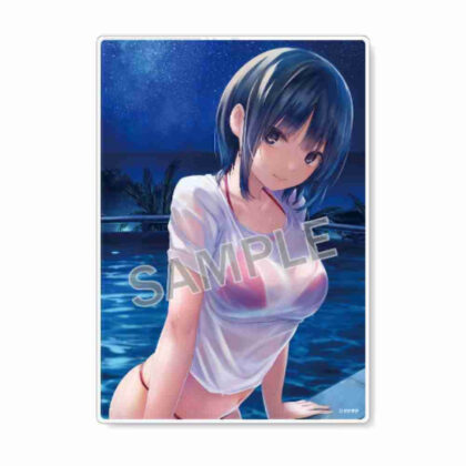 Coffee Kizoku Acrylic Board Night Pool Aoyama-san (珈琲貴族 アクリルボード ナイトプール 青山さん)