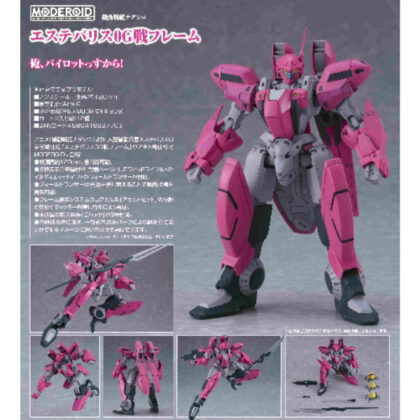 MODEROID Mobile Battleship Nadesico Aestivalis 0G Battle Frame (MODEROID 機動戦艦ナデシコ エステバリス0G戦フレーム)