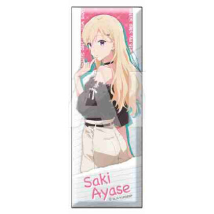 Sister-in-Law Life Long Rectangular Can Badge Stand Saki Ayase (義妹生活 ロング長方形缶バッジスタンド 綾瀬沙季)