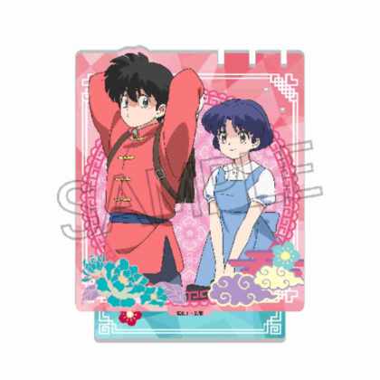 Ranma 1/2 Accessory Stand Ranma & Akane A Pink (らんま1/2 アクセサリースタンド 乱馬&あかね A ピンク)