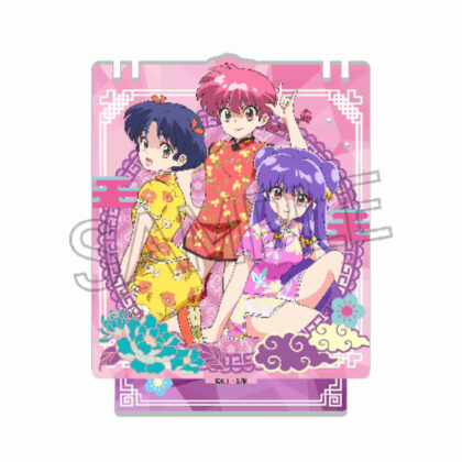 Ranma 1/2 Accessory Stand Ranma & Akane & Shampoo (らんま1/2 アクセサリースタンド らんま&あかね&シャンプー)
