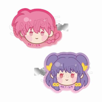 Ranma 1/2 Bangs Clip Ranma & Shampoo (らんま1/2 前髪クリップ らんま&シャンプー)