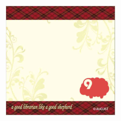 Shepherd of the Great Library Handkerchief Towel Sheep Mark (大図書館の羊飼い ハンカチタオル 羊マーク)