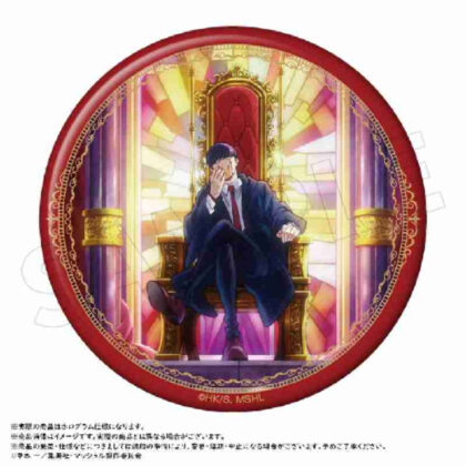MASHLE- BIG holo can badge A (マッシュル-MASHLE- BIGホロ缶バッジ A)
