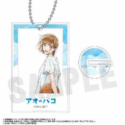 アオのハコ スタンド付きレイヤースクエアキーホルダー D (Ao no Hako 層方形鑰匙圈帶支架 D)
