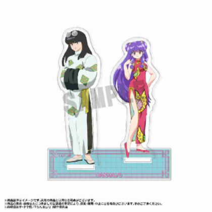 Ranma 1/2 Pair Acrylic Stand C Shampoo & Mousse (らんま1/2 ペアアクリルスタンド C シャンプー&ムース)