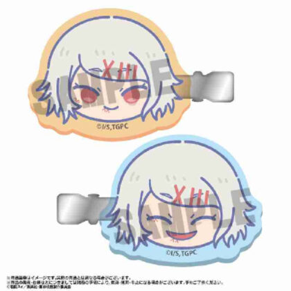東京喰種トーキョーグール ゆるころフェイス ヘアクリップセット C 鈴屋什造 (東京食屍鬼 Yurukoro 臉部髮夾套裝 C 鈴屋十造)