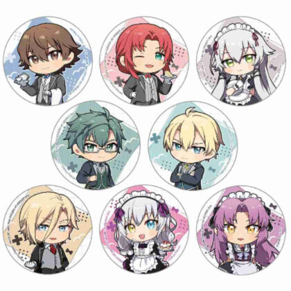 The Legend of Heroes: So no Kiseki Trading Can Badge Waiter Uniform/B Ver. (英雄伝説 創の軌跡 トレーディング缶バッジ 給仕服/B Ver.)