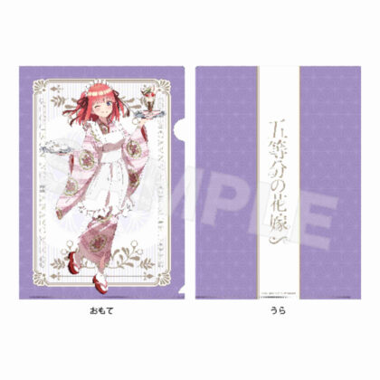 五等分の花嫁∽ クリアファイル 02 二乃(大正ロマンVer.) (精華五胞胎∽資料夾 02 尼諾 (大正浪漫版))
