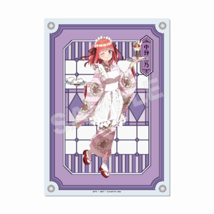 五等分の花嫁∽ ツインアクリルボード 02 二乃(大正ロマンVer.) (精華五胞胎∽雙胞胎壓克力板 02 尼諾 (大正浪漫版))