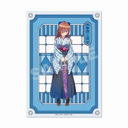 五等分の花嫁∽ ツインアクリルボード 03 三玖(大正ロマンVer.) (精華五胞胎∽雙胞胎壓克力板03未來（大正浪漫版）)