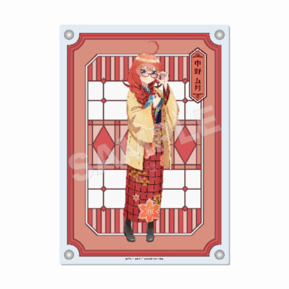 五等分の花嫁∽ ツインアクリルボード 05 五月(大正ロマンVer.) (典型五胞胎∽雙胞胎壓克力板5月5日（大正羅馬版）)