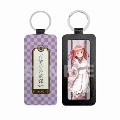 五等分の花嫁∽ レザーキーホルダー 02 二乃(大正ロマンVer.) (The Quintessential Quintuplets∽ 皮革鑰匙圈 02 Nino (大正羅馬版))