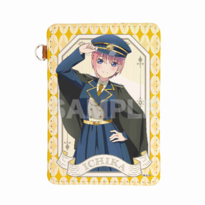 五等分の花嫁∽ レザーパスケース 01 一花(大正ロマンVer.) (精華五胞胎∽ 皮革通行證盒 01 一花 (大正羅馬版))