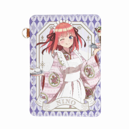 五等分の花嫁∽ レザーパスケース 02 二乃(大正ロマンVer.) (精華五胞胎∽ 皮革通行證盒 02 尼諾 (大正羅馬版))