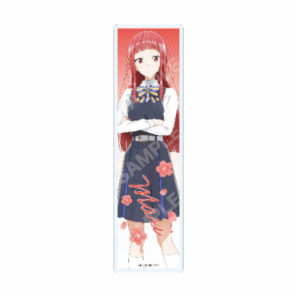 Singing love like a whisper Clear bookmarker 04 Mari Tsutsui (ささやくように恋を唄う クリアブックマーカー 04 筒井真理)