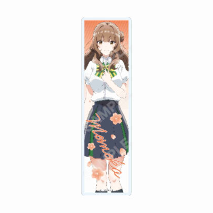 Singing love like a whisper Clear book marker 07 Momoka Satomiya (ささやくように恋を唄う クリアブックマーカー 07 里宮百々花)