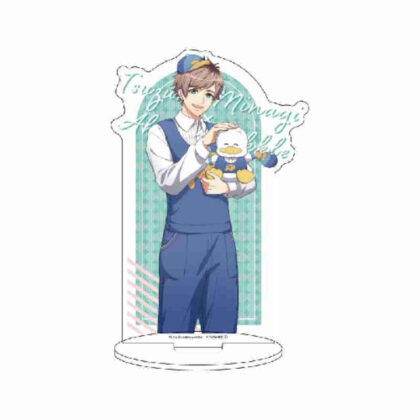 Acrylic stand A3! x Sanrio characters 37 Tsuzuru Minaki x Peckle the duck (life-size illustration) (アクリルスタンド A3!×Sanrio characters 37 皆木綴×あひるのペックル(等身イラスト))