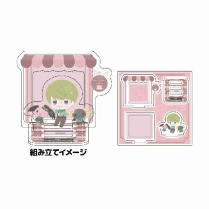 Acrylic stand plate A3! x Sanrio characters 06 Chikage Uki x Luro Romanic (mini character illustration) (アクリルスタンドプレート A3!×Sanrio characters 06卯木千景×ルロロマニック(ミニキャライラスト))