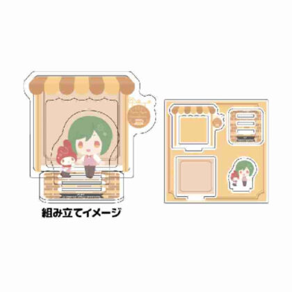 Acrylic stand plate A3! x Sanrio characters 08 Rurikawa Sachi x My Melody (mini character illustration) (アクリルスタンドプレート A3!×Sanrio characters 08瑠璃川幸×マイメロディ(ミニキャライラスト))