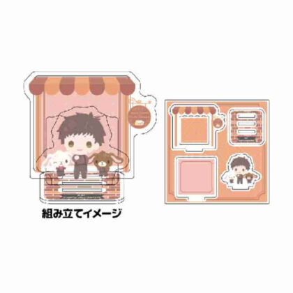 Acrylic stand plate A3! x Sanrio characters 16 Omi Fushimi x Sugar Bunnies (mini character illustration) (アクリルスタンドプレート A3!×Sanrio characters 16伏見臣×シュガーバニーズ(ミニキャライラスト))