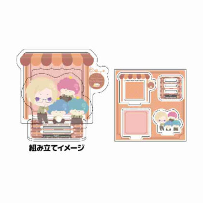 Acrylic stand plate A3! x Sanrio characters 17 Sakyo Furuichi x Goropikadon (mini character illustration) (アクリルスタンドプレート A3!×Sanrio characters 17古市左京×ゴロピカドン(ミニキャライラスト))