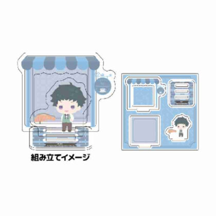 Acrylic stand plate A3! x Sanrio characters 20 Takato Jo x KIRIMI-chan. (Mini character illustration) (アクリルスタンドプレート A3!×Sanrio characters 20高遠丞×KIRIMIちゃん.(ミニキャライラスト))