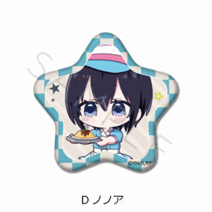 2.5 Dimension Temptation Star-shaped Can Badge D Nonoa (2.5次元の誘惑 星型缶バッジ D ノノア)