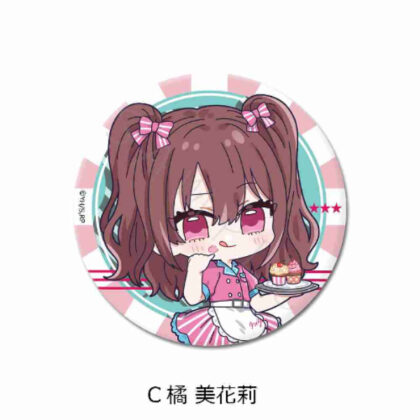 2.5 Dimensional Temptation 3way Can Badge (75mm) C Tachibana Mikari (2.5次元の誘惑 3way缶バッジ(75mm) C 橘美花莉)