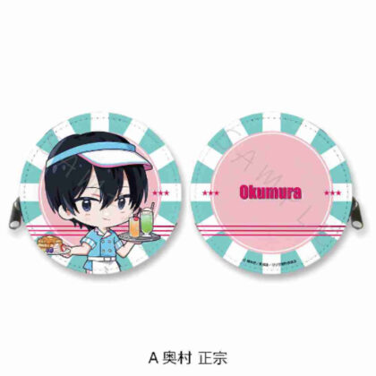 2.5 Dimensional Temptation Round Coin Purse A Masamune Okumura (2.5次元の誘惑 丸形コインケース A 奥村正宗)