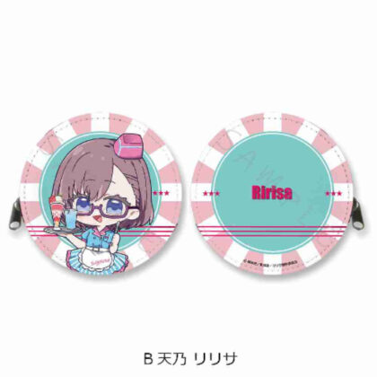 2.5 Dimensional Temptation Round Coin Purse B Lilisa Amano (2.5次元の誘惑 丸形コインケース B 天乃リリサ)