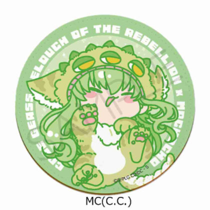 Code Geass Lelouch of the Rebellion Leather Coaster MC C.C. (コードギアス 反逆のルルーシュ レザーコースター MC C.C.)