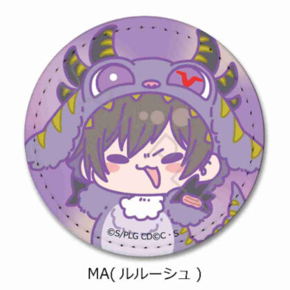 Code Geass Lelouch of the Rebellion Leather Badge (Round) MA Lelouch (コードギアス 反逆のルルーシュ レザーバッジ(丸形) MAルルーシュ)