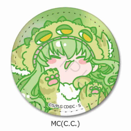 Code Geass Lelouch of the Rebellion Leather Badge (Round) MCC.C. (コードギアス 反逆のルルーシュ レザーバッジ(丸形) MCC.C.)