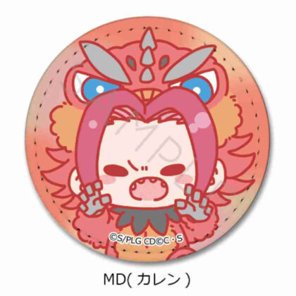 Code Geass Lelouch of the Rebellion Leather Badge (Round) MD Karen (コードギアス 反逆のルルーシュ レザーバッジ(丸形) MDカレン)