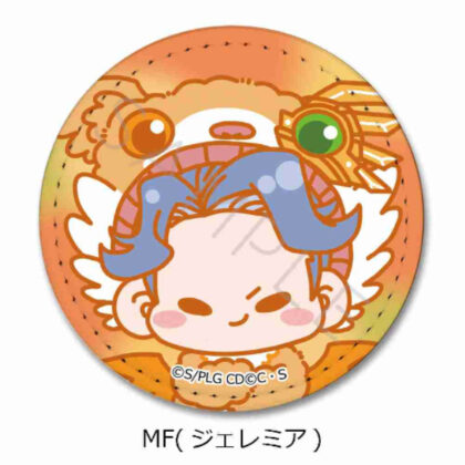 Code Geass Lelouch of the Rebellion Leather Badge (Round) MF Jeremiah (コードギアス 反逆のルルーシュ レザーバッジ(丸形) MFジェレミア)