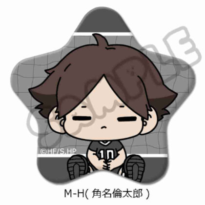 Haikyu!! Everyone mochocho operation! 1st edition Star-shaped can badge M-H Rintaro Kadona (ハイキュー!! みんなmochocho化大作戦! 第1弾 星型缶バッジ M-H 角名倫太郎)