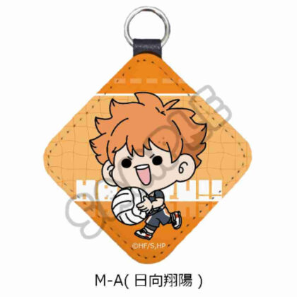 Haikyu!! Everyone mochocho operation! 1st leather charm M-A Shoyo Hinata (ハイキュー!! みんなmochocho化大作戦! 第1弾 レザーチャーム M-A 日向翔陽)
